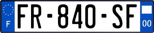 FR-840-SF