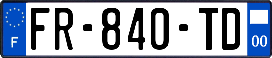 FR-840-TD
