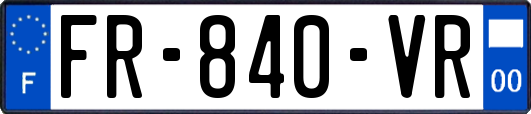FR-840-VR