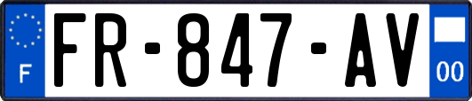 FR-847-AV