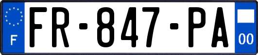 FR-847-PA