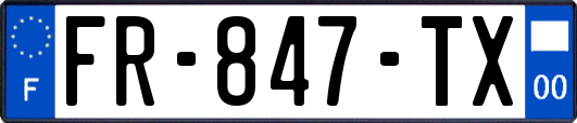 FR-847-TX