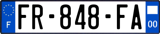 FR-848-FA