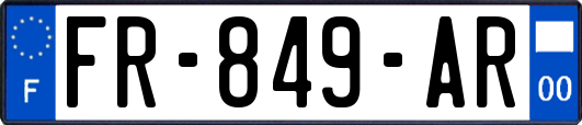 FR-849-AR