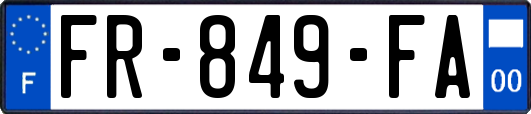 FR-849-FA