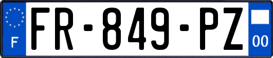 FR-849-PZ