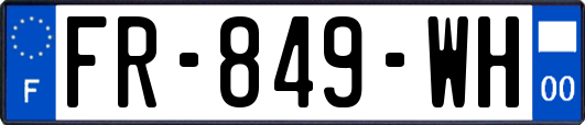 FR-849-WH