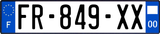 FR-849-XX