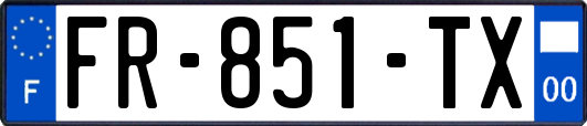 FR-851-TX