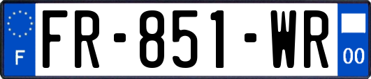 FR-851-WR