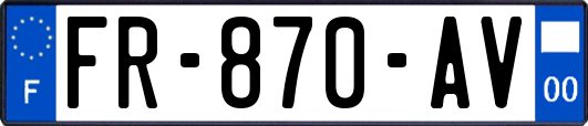 FR-870-AV