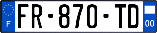 FR-870-TD