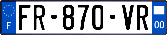 FR-870-VR