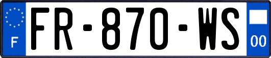 FR-870-WS