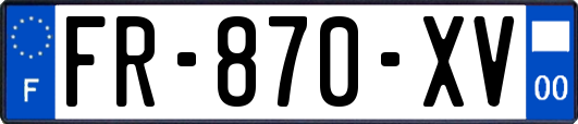 FR-870-XV