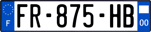 FR-875-HB