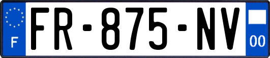FR-875-NV