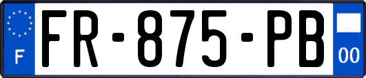 FR-875-PB