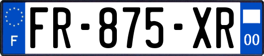 FR-875-XR