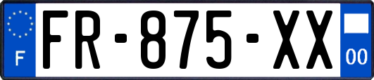 FR-875-XX