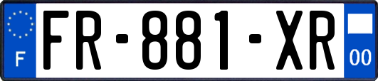FR-881-XR