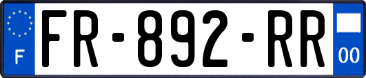 FR-892-RR
