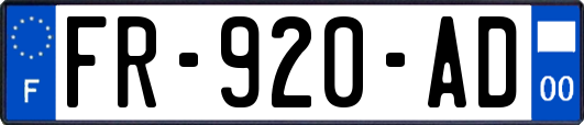 FR-920-AD