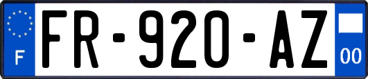 FR-920-AZ