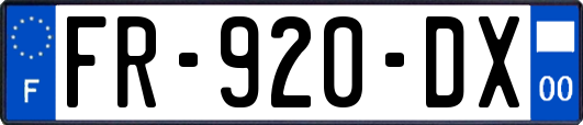 FR-920-DX