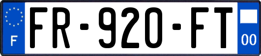 FR-920-FT
