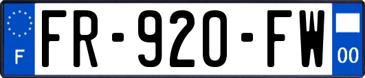 FR-920-FW