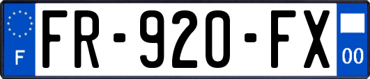 FR-920-FX