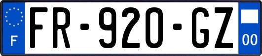 FR-920-GZ