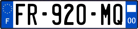 FR-920-MQ