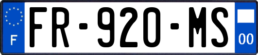 FR-920-MS
