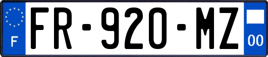 FR-920-MZ