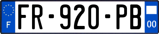 FR-920-PB