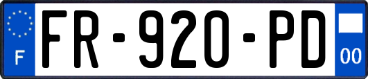 FR-920-PD