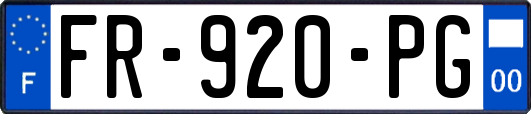 FR-920-PG