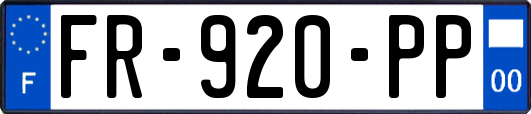 FR-920-PP