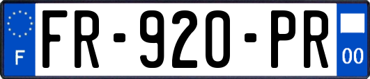 FR-920-PR