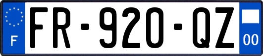 FR-920-QZ