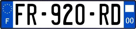 FR-920-RD
