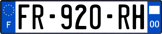FR-920-RH