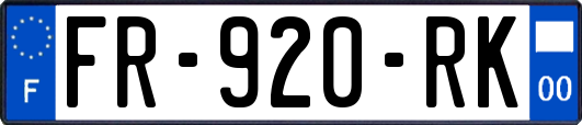 FR-920-RK