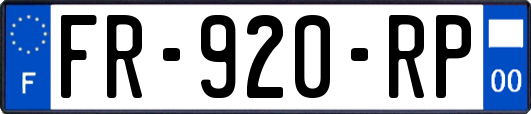 FR-920-RP