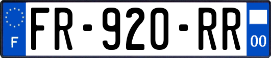FR-920-RR