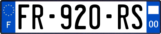 FR-920-RS
