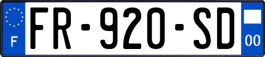 FR-920-SD