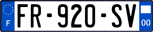 FR-920-SV